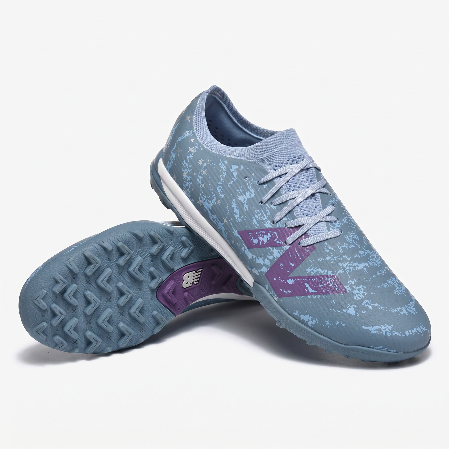 Furon V8 TF Blå / Lilla / Hvid / Sølv