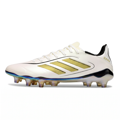 Copa Pure+ FG Biały / Złoty / Czarny