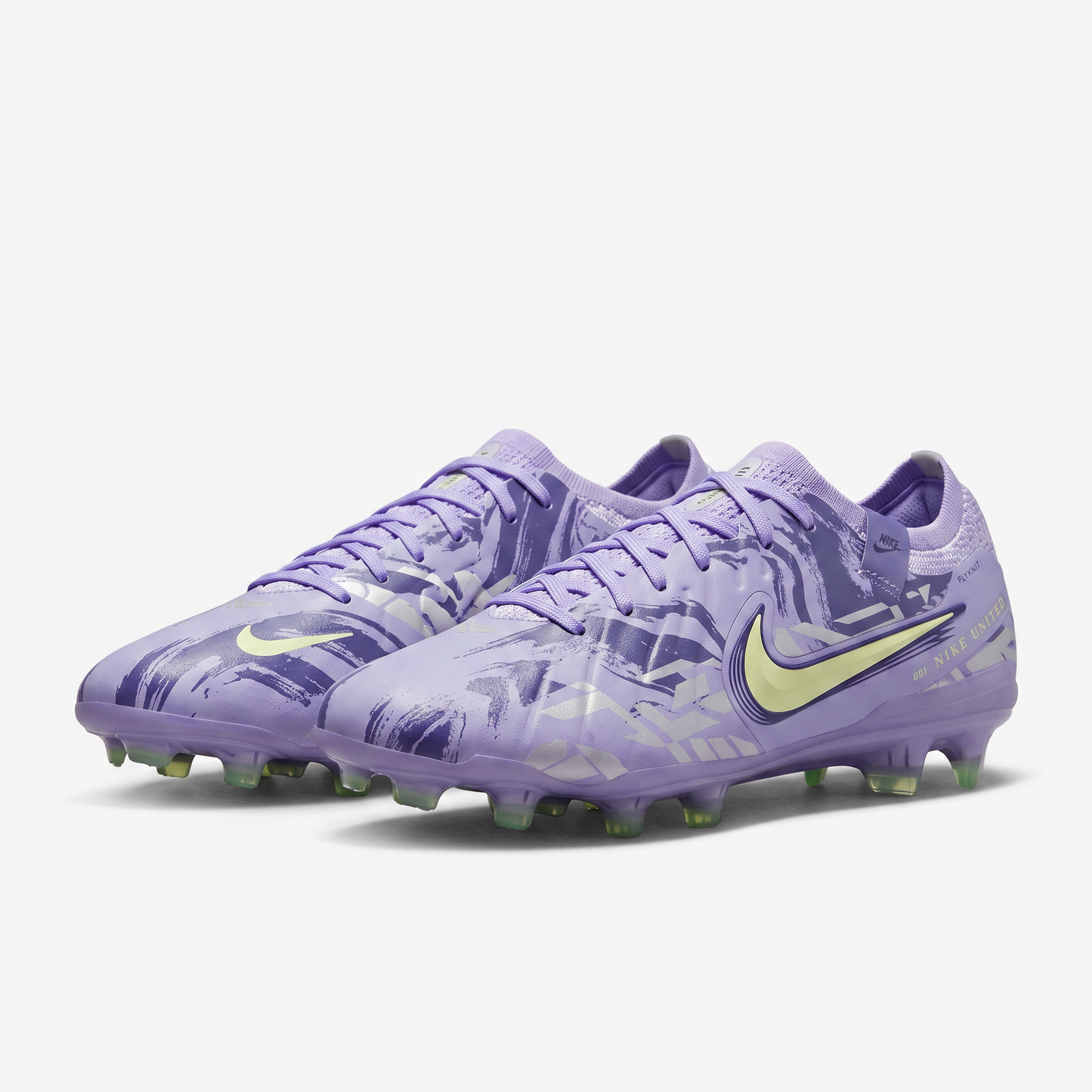 Tiempo Legend 10 FG Purple Agate / Barely Volt (Light Yellow) / Silver