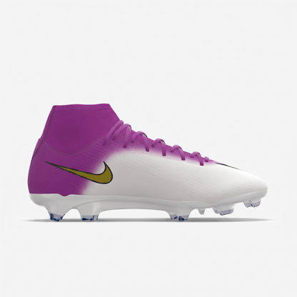 Mercurial Superfly 10 Academy By You Lilla / Hvid / Guld / Sort
