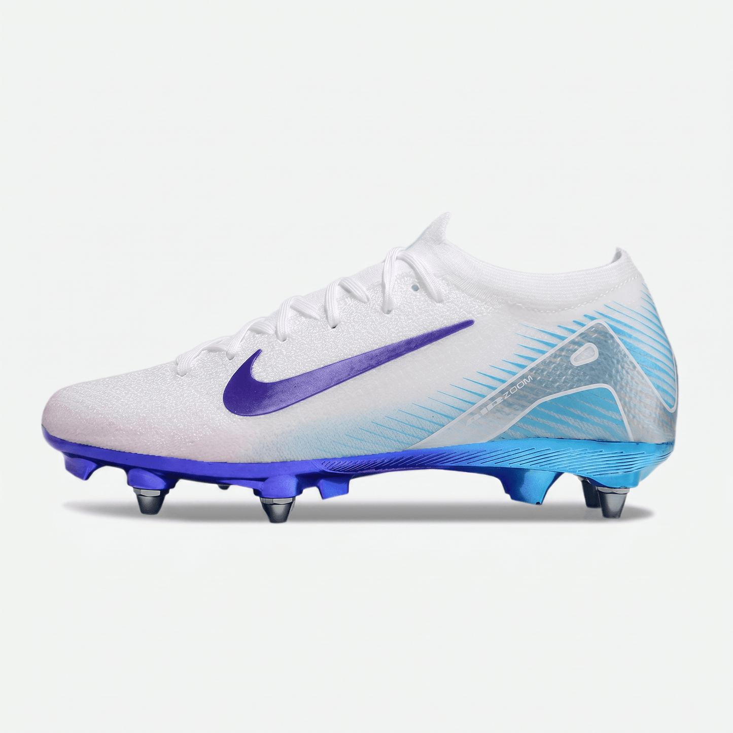 Mercurial Superfly IIX Elite SG White / Sky Blue / Purple - Elite Boots