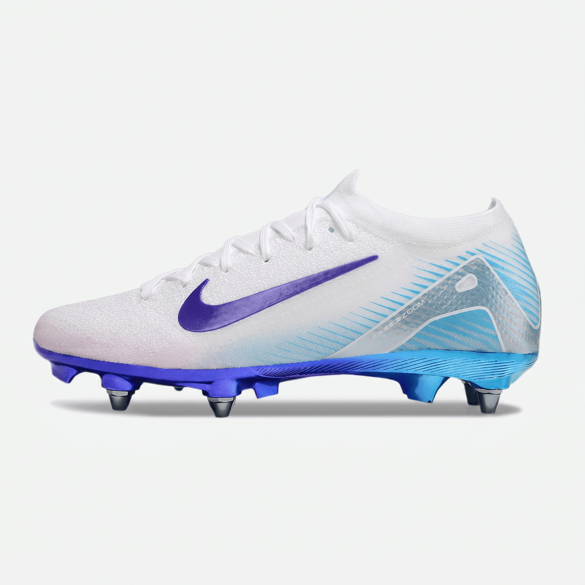 Mercurial Superfly IIX Elite SG White / Sky Blue / Purple - Elite Boots