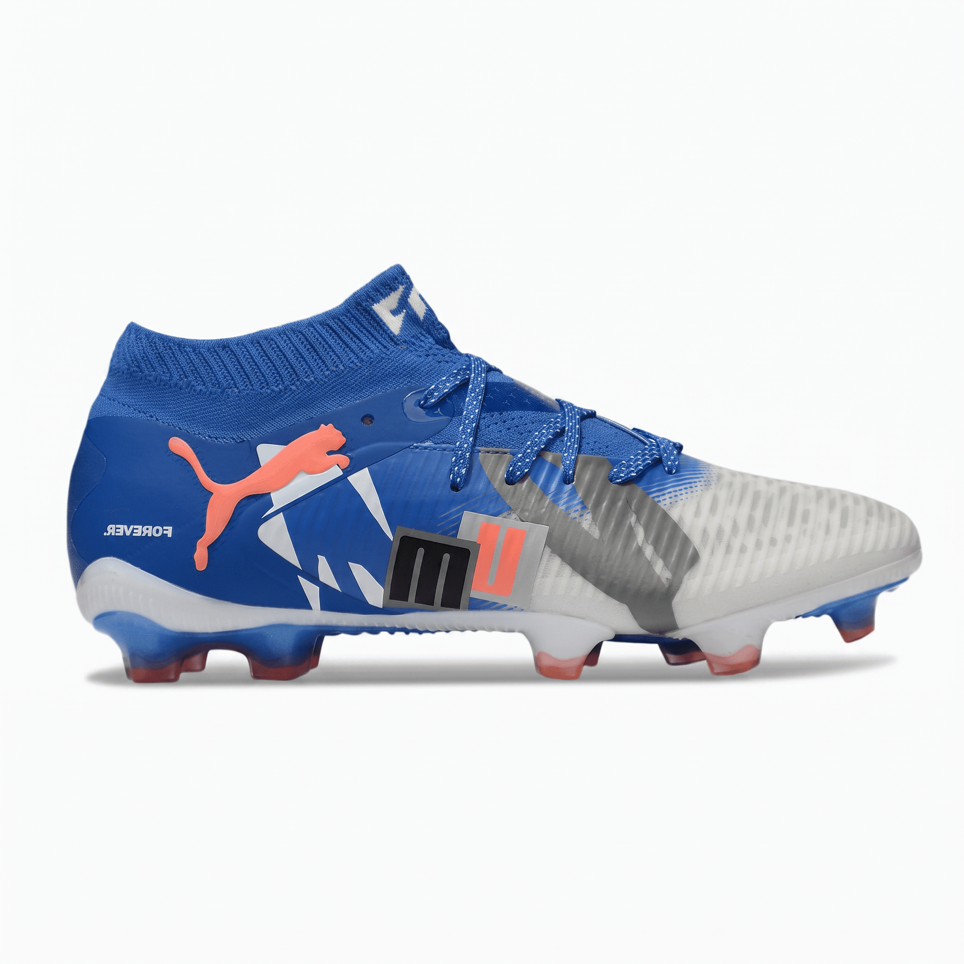 Future 8 Ultimate FG Ultra Blue / White / Sunset Glow - Elite Boots