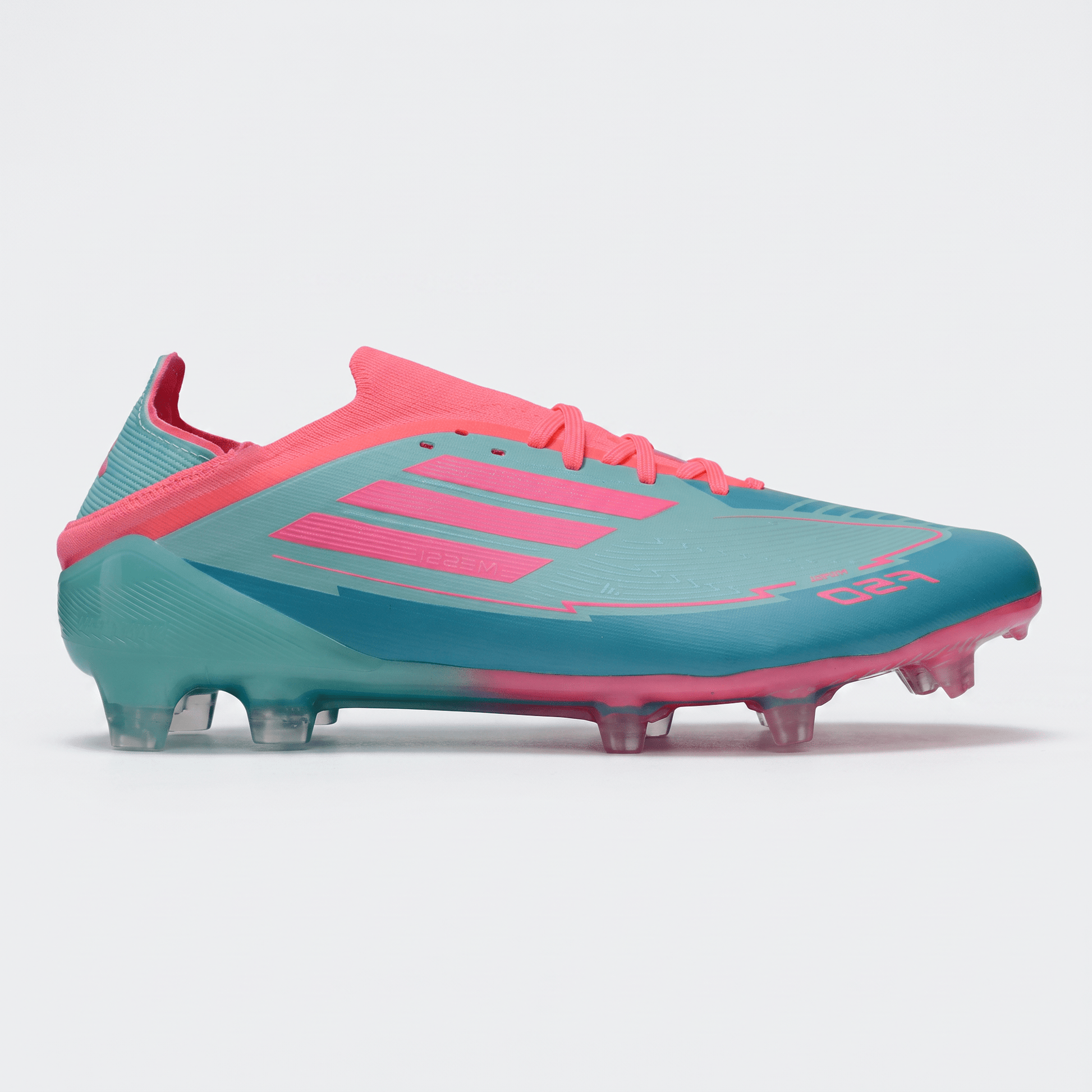 F50 FG Pink / Solar Blue / Footwear White - Elite Boots