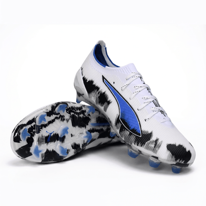 PUMA Ultra 6 Carbon Nitro FG White / Bluemazing / Black - Elite Boots