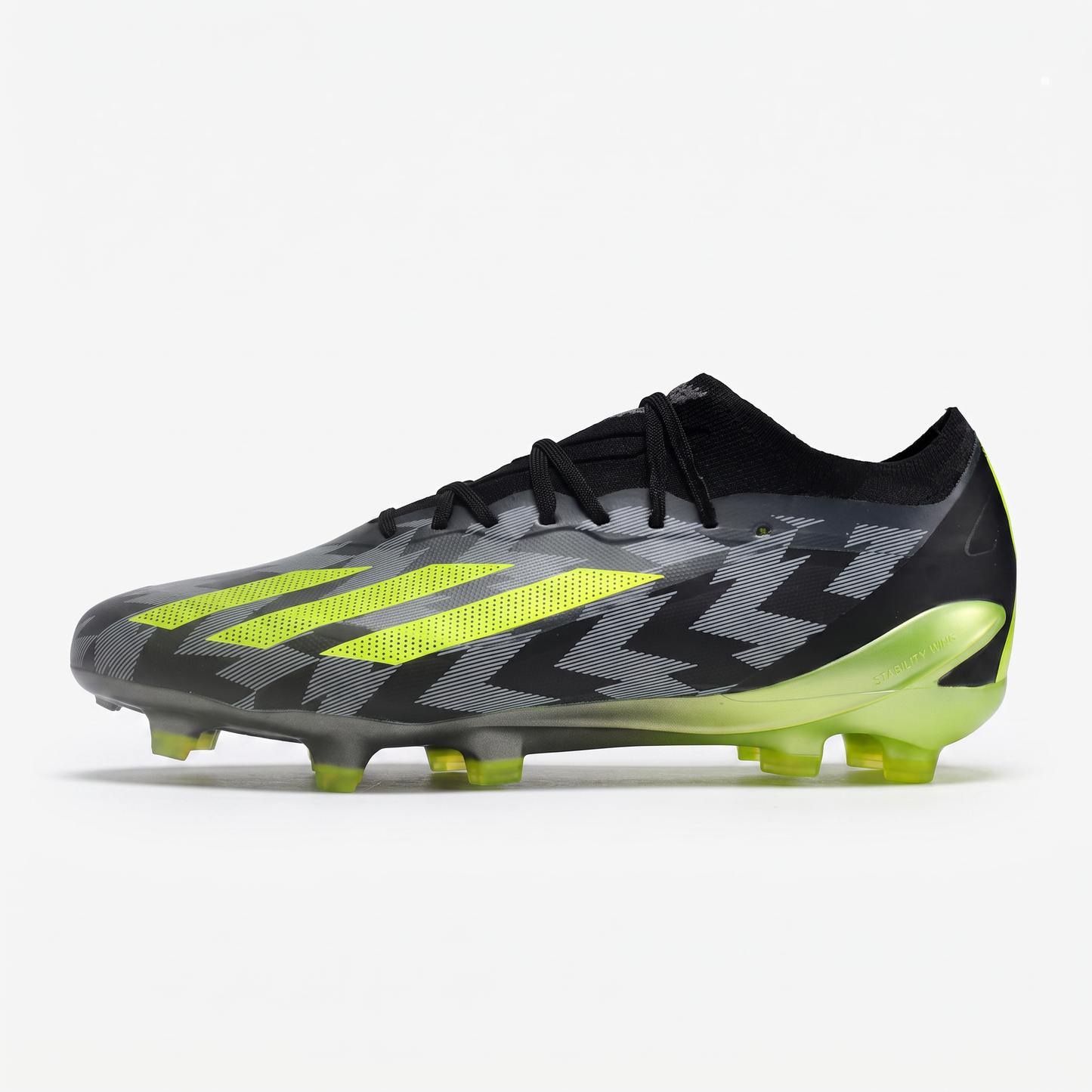 X Crazyfast FG Core Black / Charcoal / Team Solar Yellow