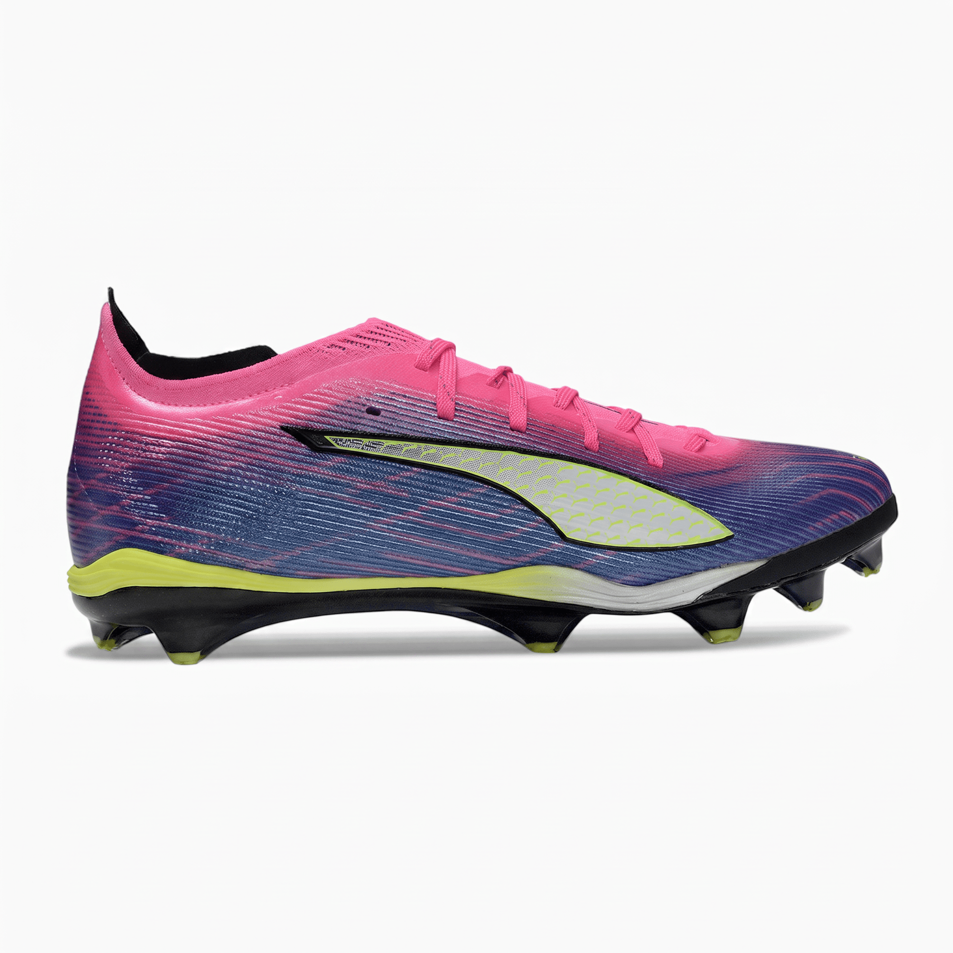 PUMA Ultra 6 Carbon Nitro FG Ultra Blue / Pink / Lime Squeeze / White - Elite Boots