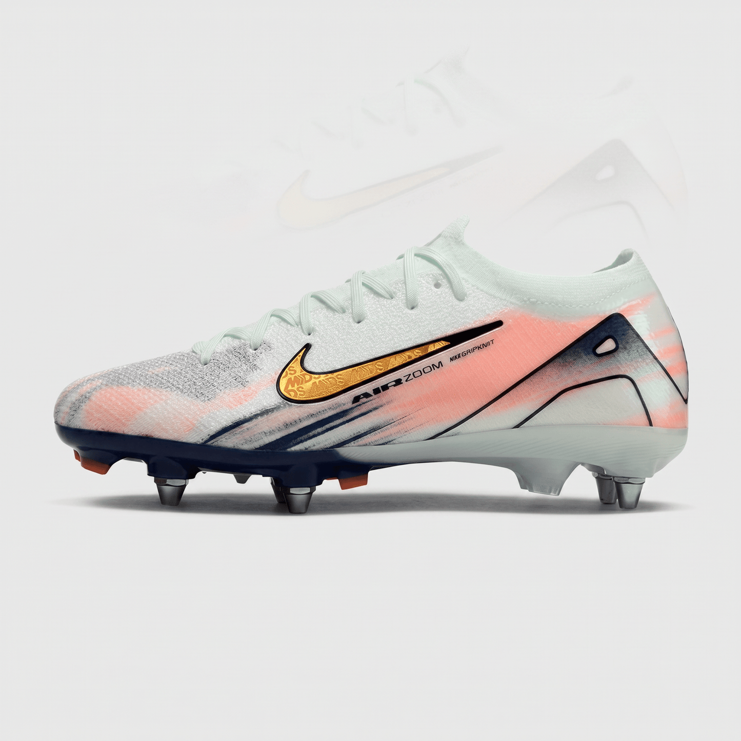 Mercurial Superfly IIX Elite SG White / Navy Blue / Gold / Coral Pink - Elite Boots