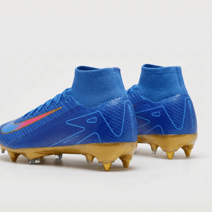 Mercurial Superfly IIX FG Blue / Golden - Elite Boots