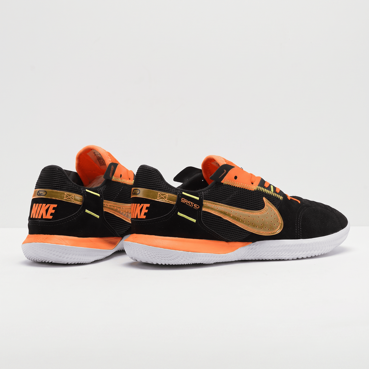 Streetgato Black / Total Orange / Summit White / Metallic Gold - Elite Boots