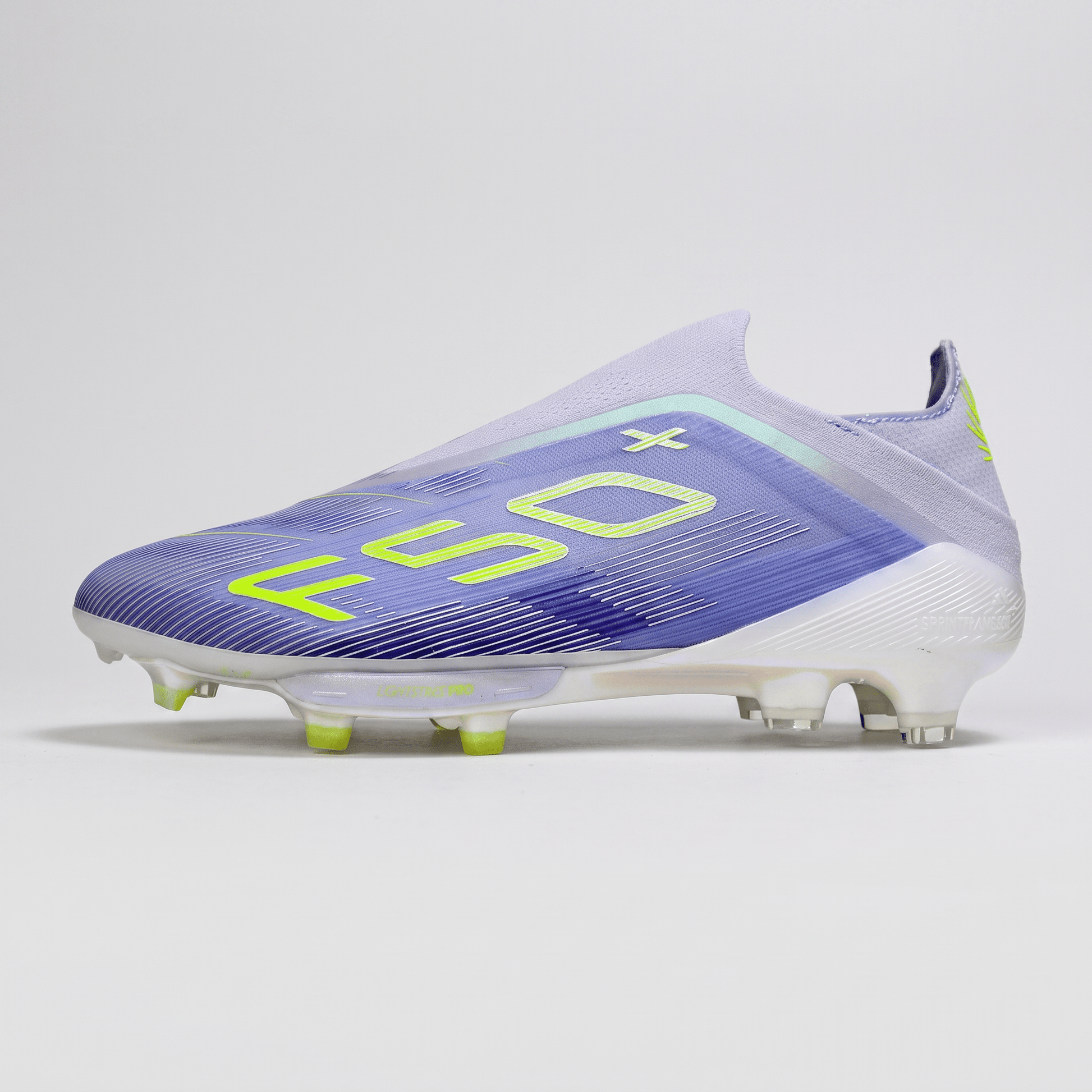 F50 LL Laceless Violet Tone / Lucid Lemon / Purple Rush - Elite Boots