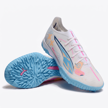 Ultra Ultimate TF White / Luminous Blue / Poison Pink / Melon - Elite Boots