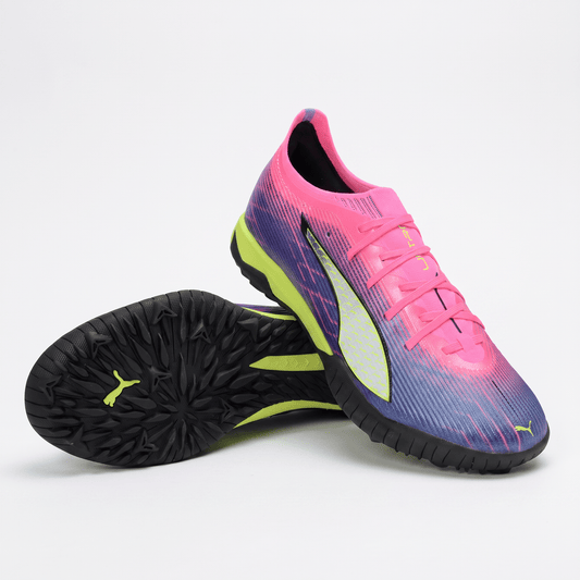Ultra 5 Ultimate TF White / Black / Prism Pink - Elite Boots