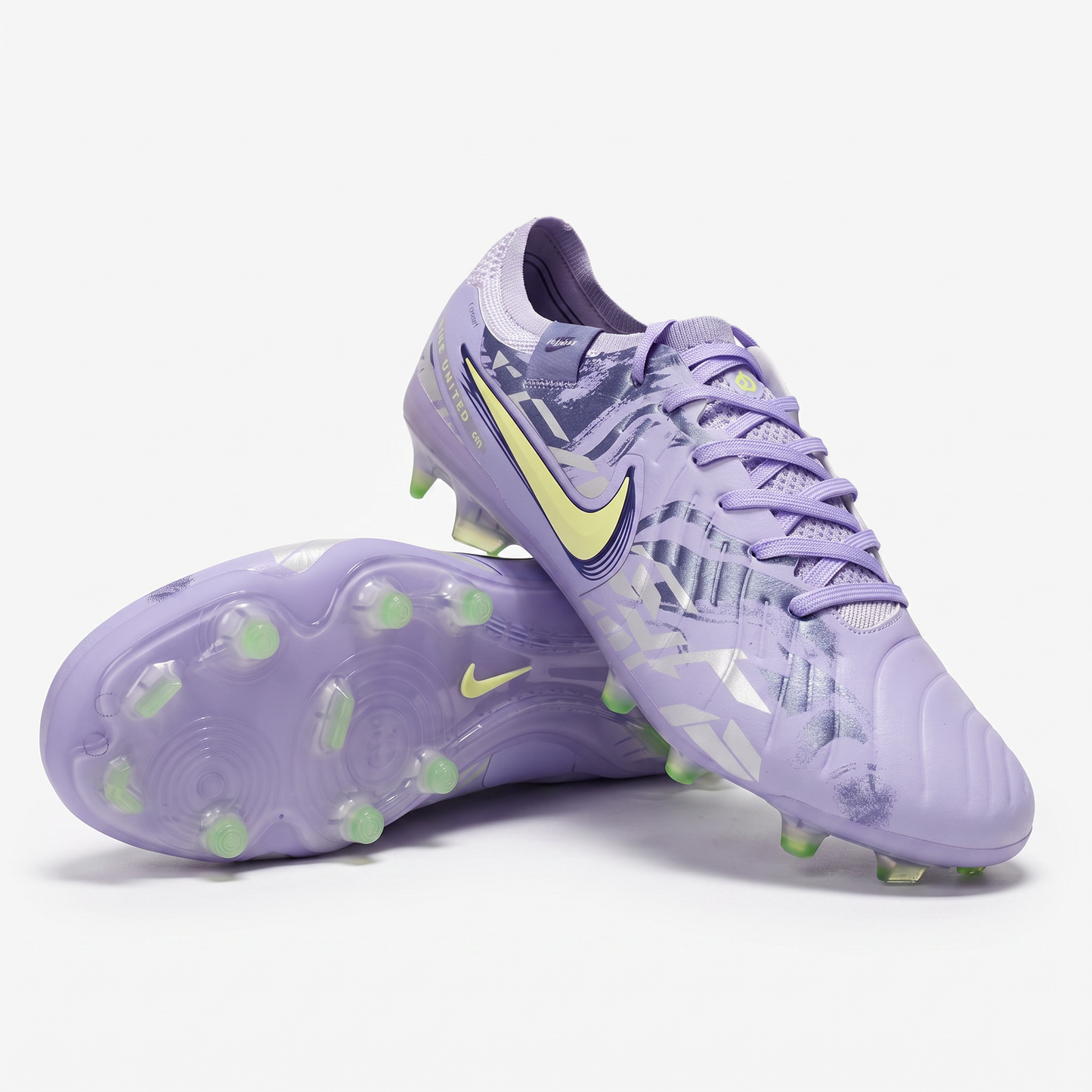 Tiempo Legend 10 FG Purple Agate / Barely Volt (Light Yellow) / Silver