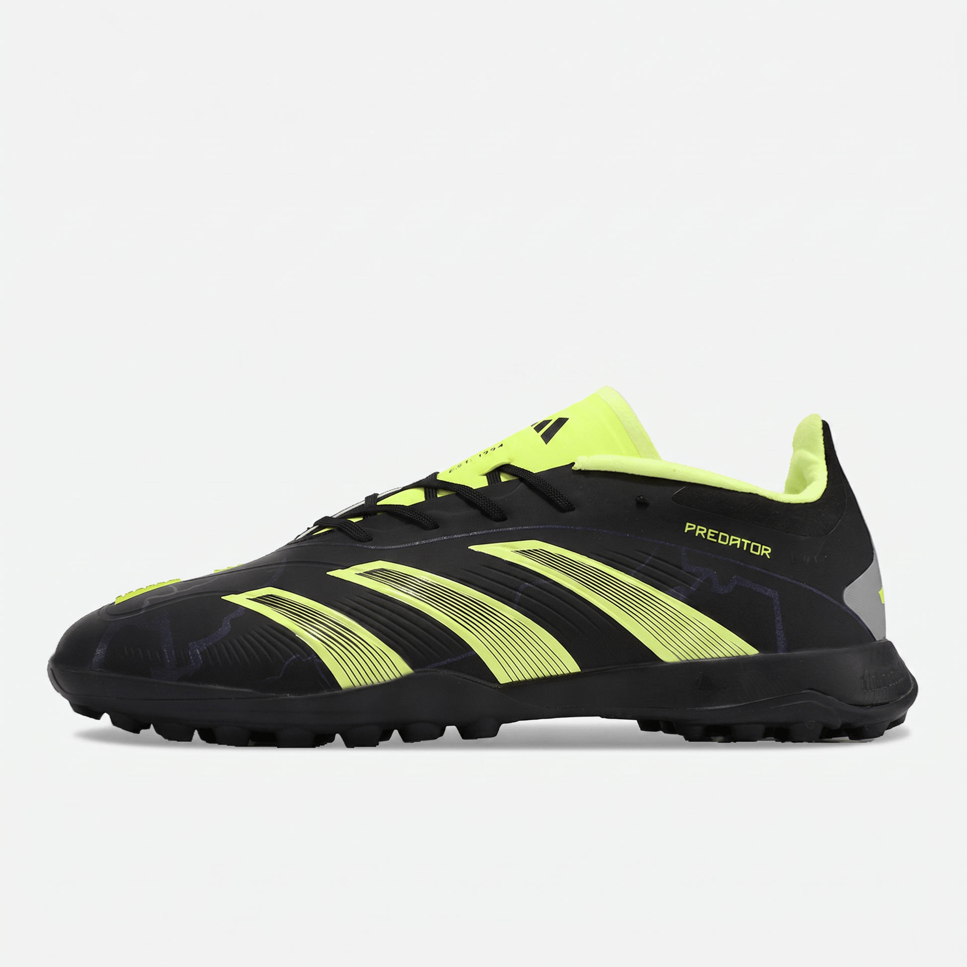Predator TF Core Black / Carbon / Grey Six / Lucid Lemon - Elite Boots