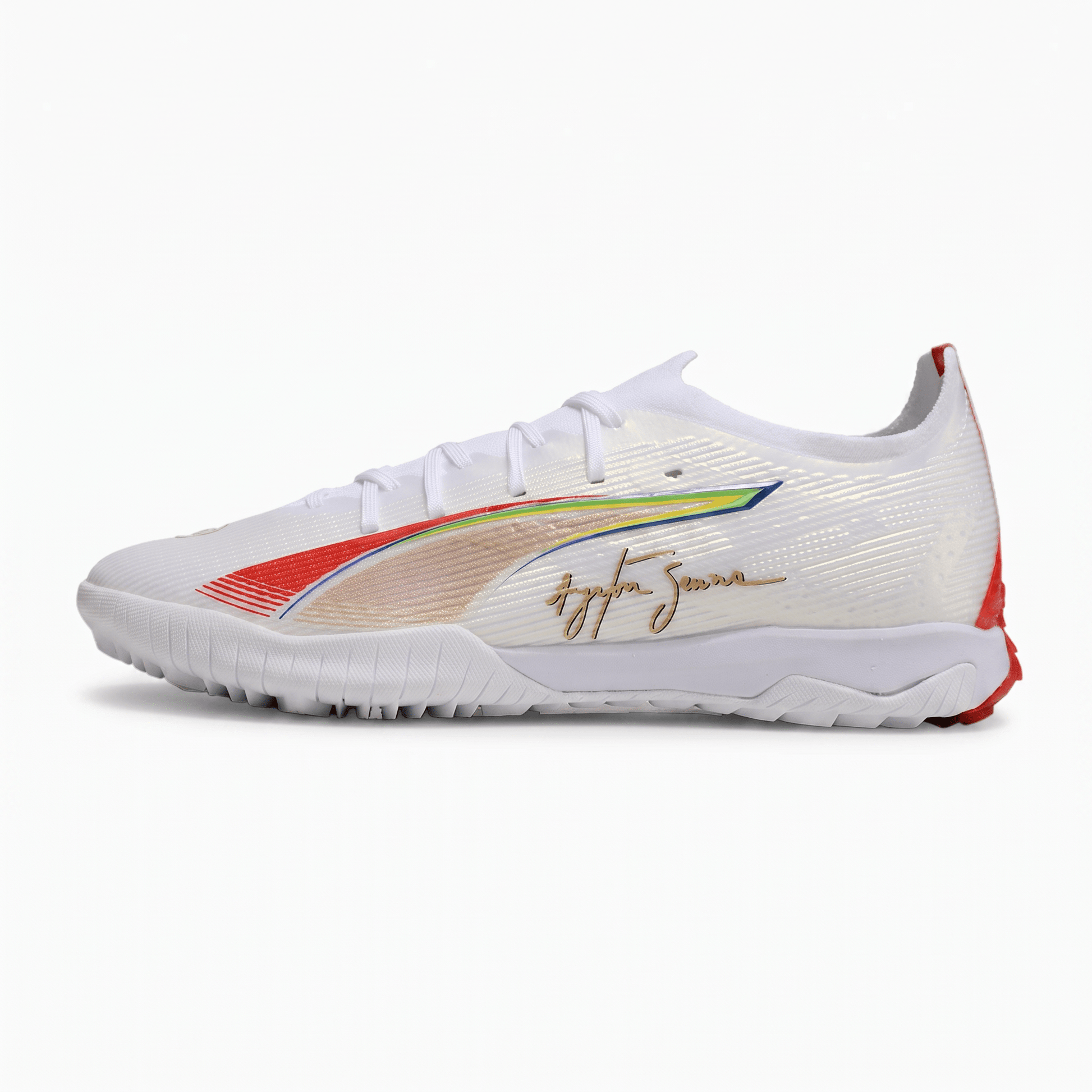 Ultra 5 Ultimate Senna TT White / Gold / Red - Elite Boots