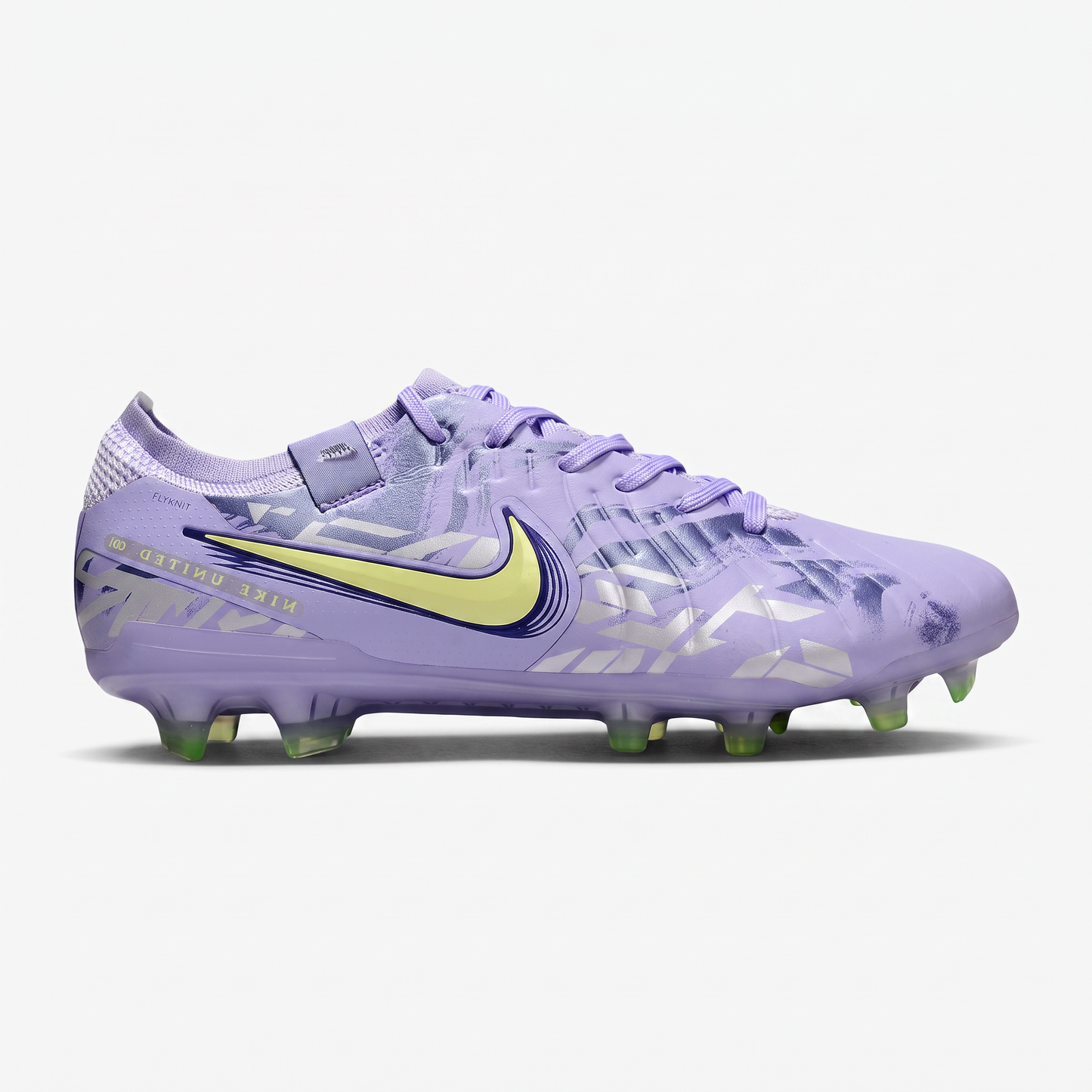 Tiempo Legend 10 FG Purple Agate / Barely Volt (Light Yellow) / Silver