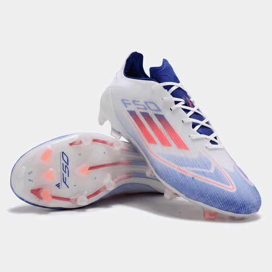 F50 FG Cloud White / Solar Red / Lucid Blue - Elite Boots