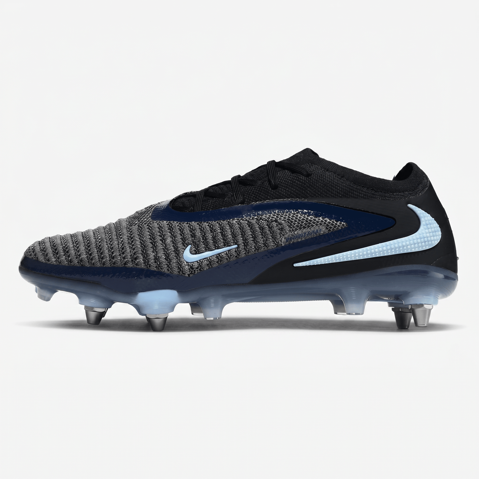 Phantom 6 Low Cut SG-PRO Black / Ice Blue - Elite Boots