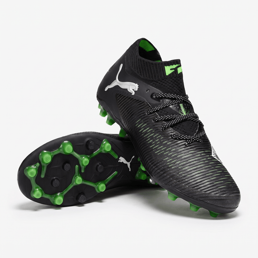 Future 8 Ultimate FG/AG Black / Cool Light Gray / Fluo Green - Elite Boots