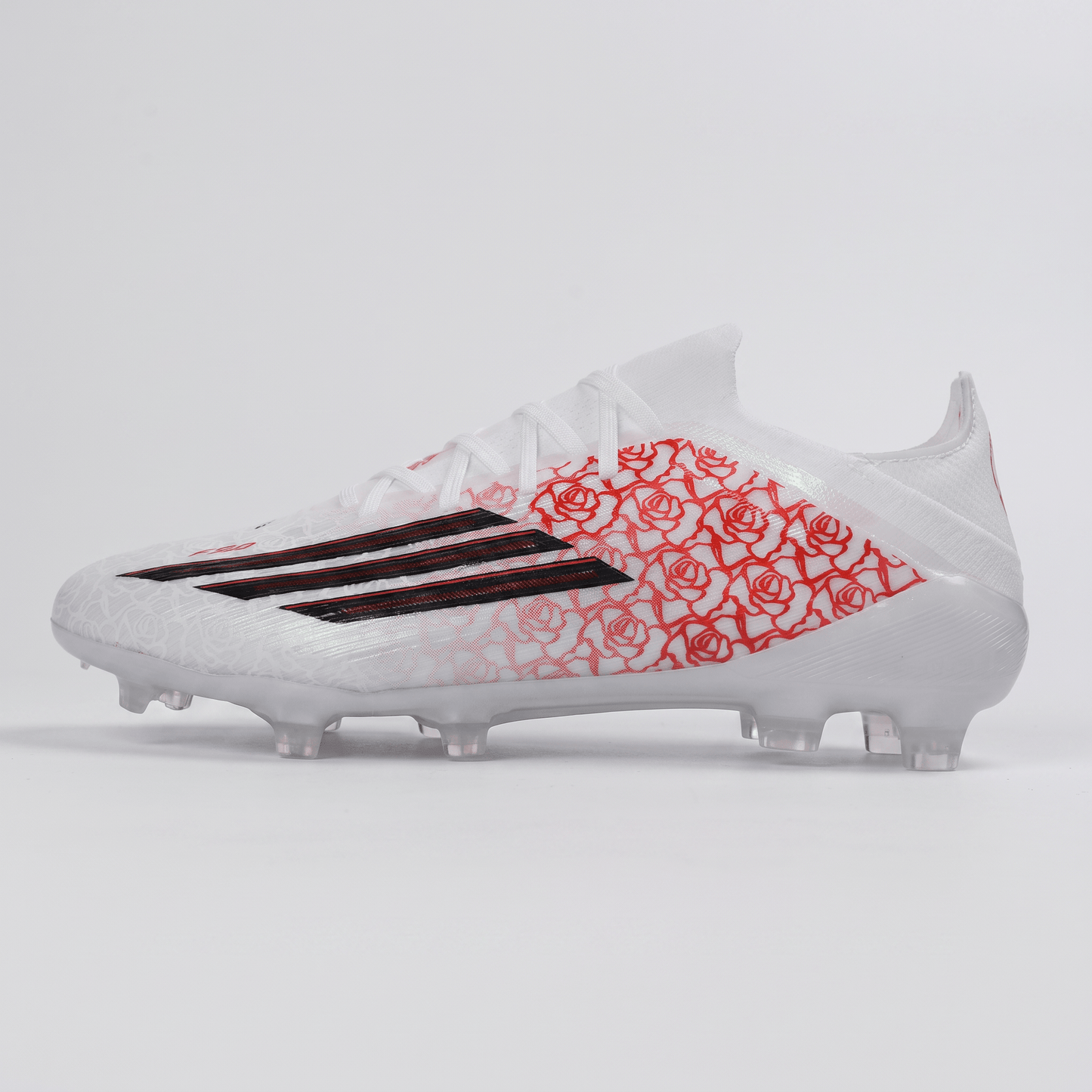 F50 FG Footwear White / Core Black / Lucid Red - Elite Boots