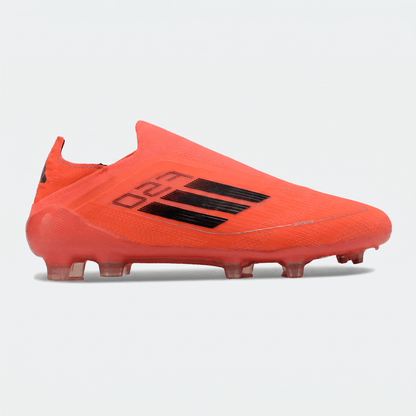 F50 Laceless FG Turbo / Aurora Black / Platinum Metallic - Elite Boots