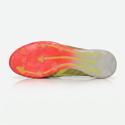 F50 FG Silver Metallic / Solar Yellow / Lucid Blue - Elite Boots