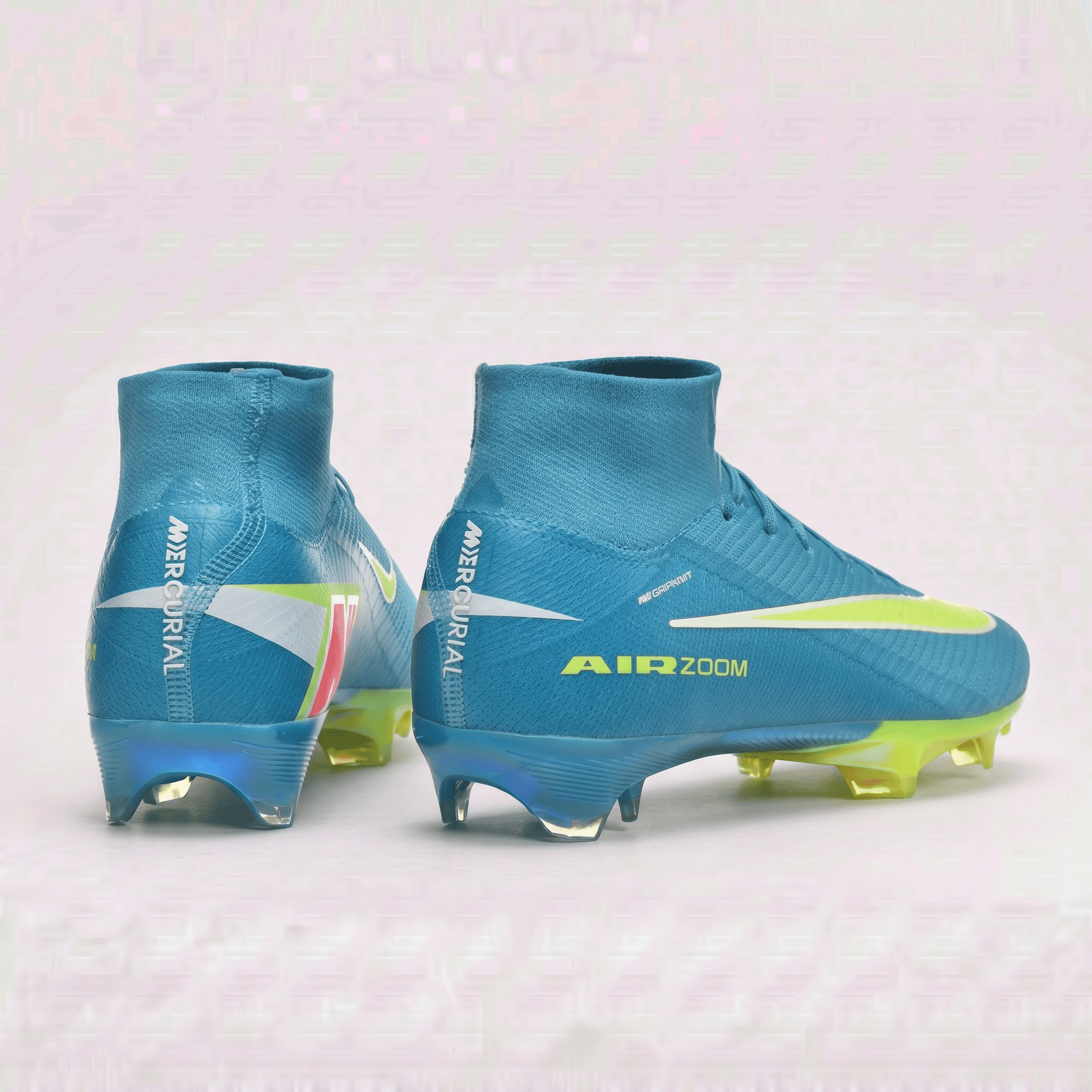 Mercurial Superfly IIX Elite FG Sky Blue / Volt / White / Metallic Gold / Orange - Elite Boots