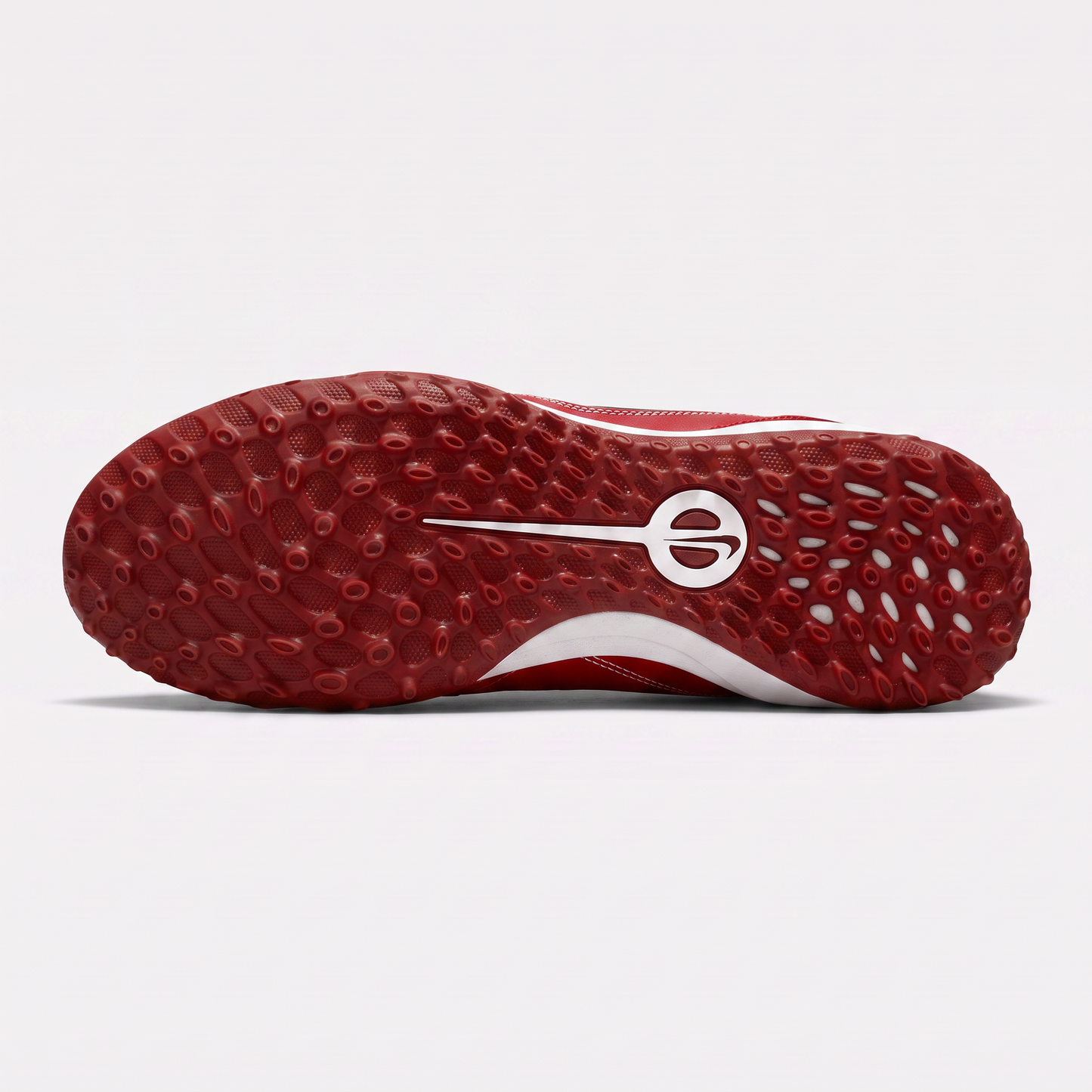 Tiempo Legend 10 Pro TF Wit / Teamrood (Diep kastanjebruin)