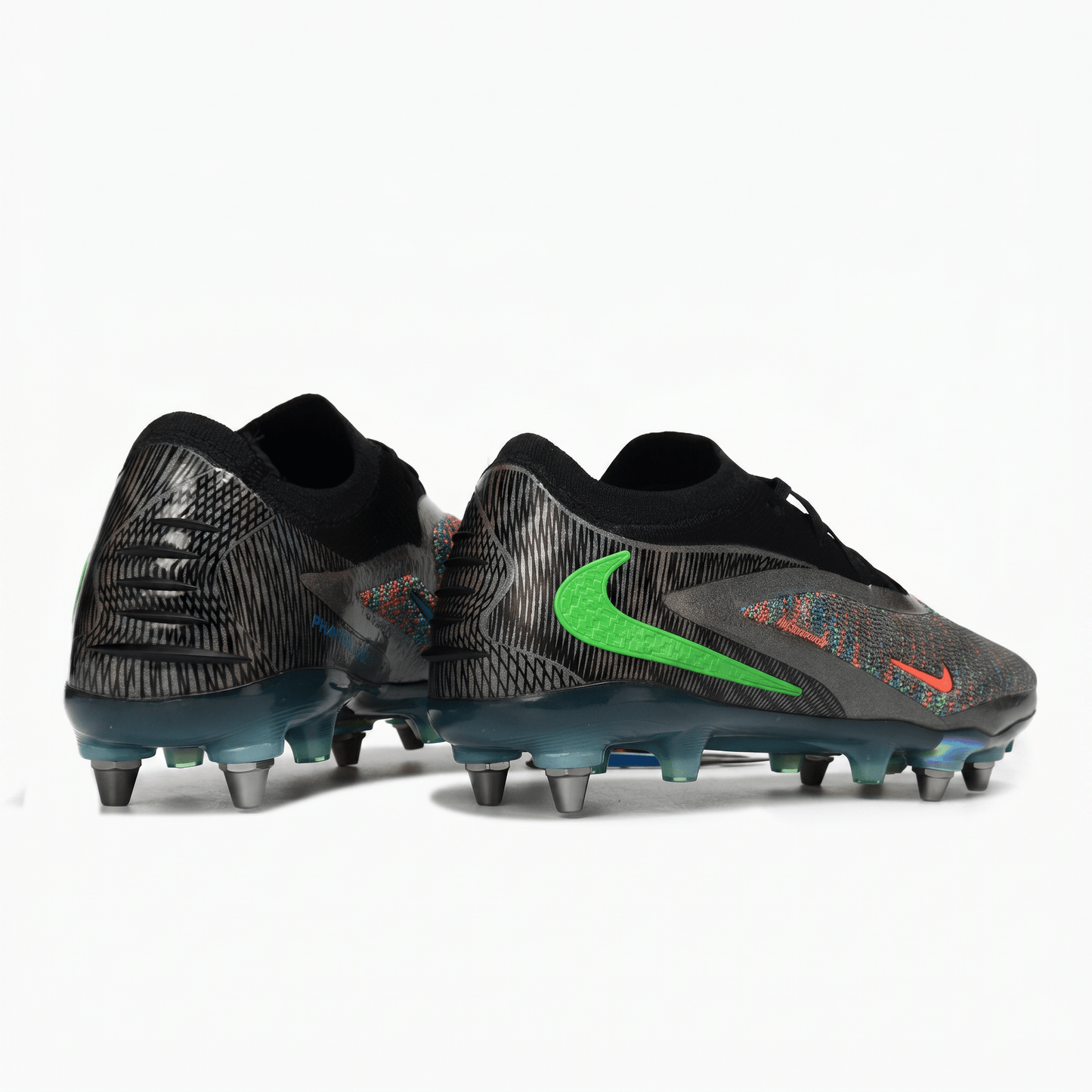 Phantom 6 Low Cut SG-PRO Black / Green Strike / Bright Crimson - Elite Boots