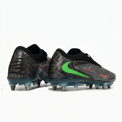 Phantom 6 Low Cut SG-PRO Black / Green Strike / Bright Crimson - Elite Boots