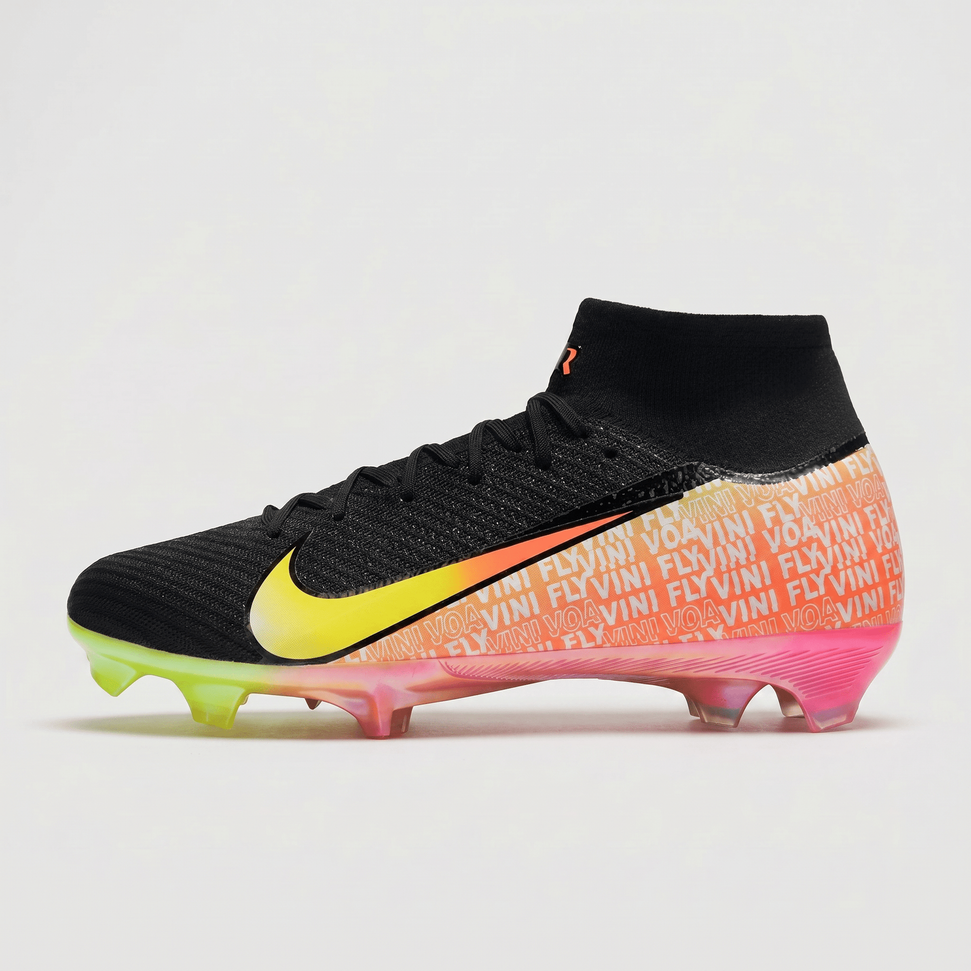 Mercurial Superfly IX Elite FG Black / Volt / Crimson Tint / Iridescent Green - Elite Boots