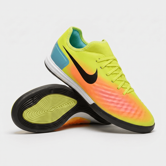 Magista X Finale II Indoor Flat Volt Yellow/Orange/Black - Elite Boots