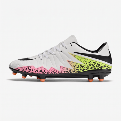 Hypervenom Phelon II FG White / Black / Total Orange / Volt - Elite Boots
