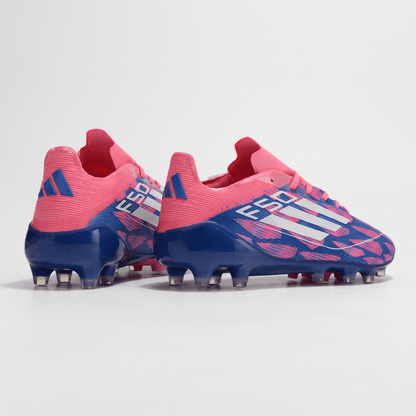 F50 FG Solar Pink / Solar Blue / Footwear White - Elite Boots