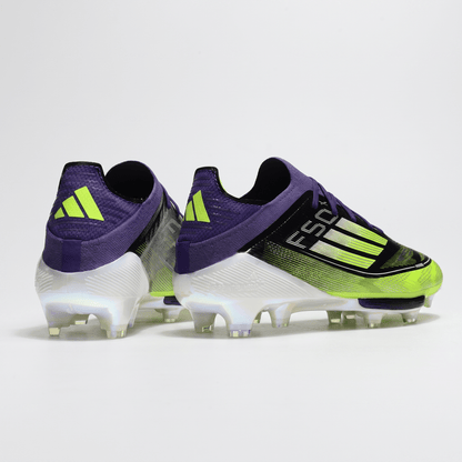 F50 Laced FG Unity Purple / Footwear White / Lucid Lemon - Elite Boots