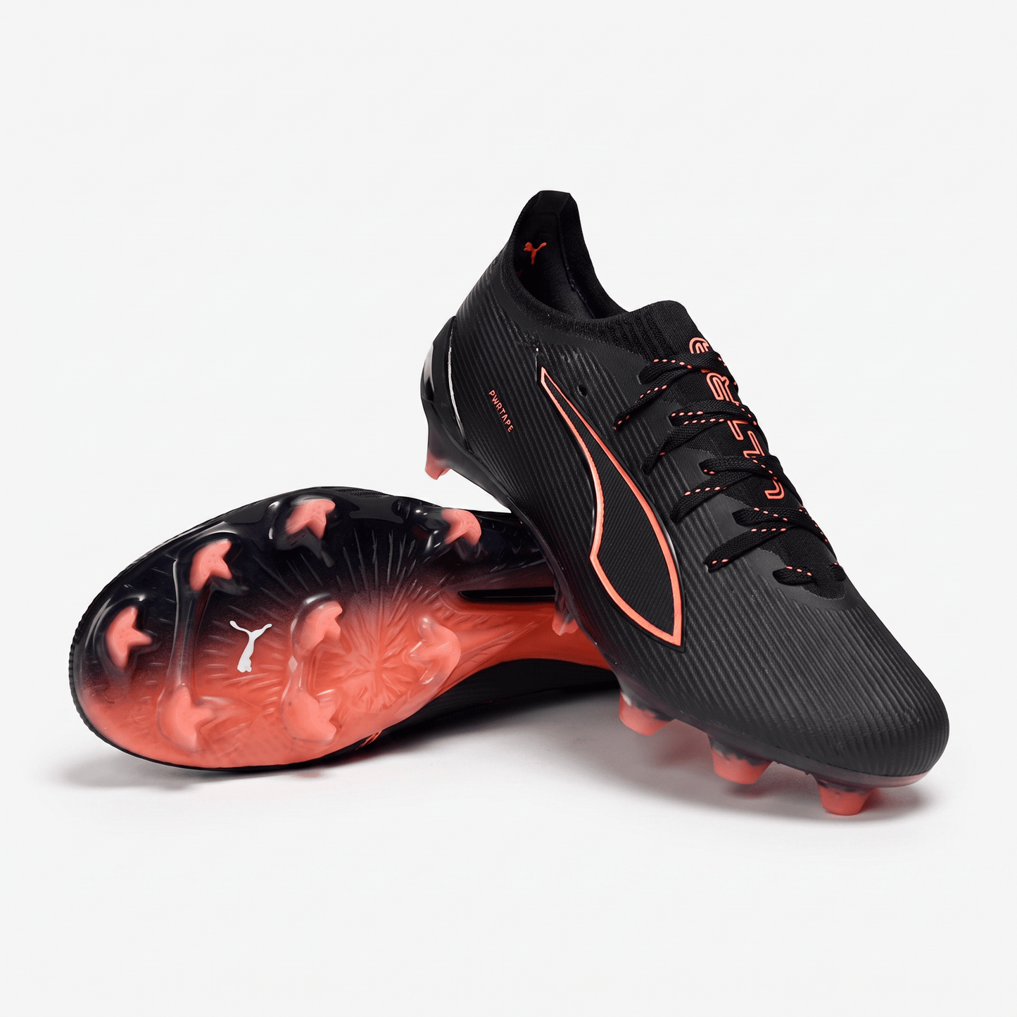 Ultra 5 Ultimate FG Black / Red / Strong Gray - Elite Boots