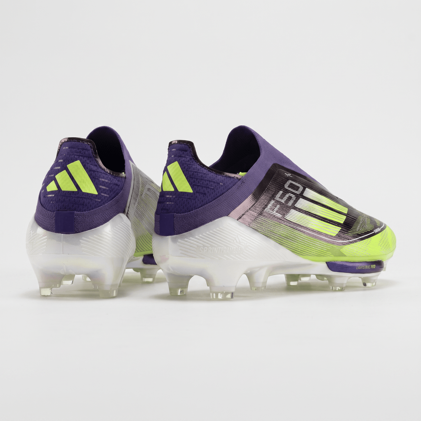 F50 Laceless FG Unity Purple / Footwear White / Lucid Lemon - Elite Boots