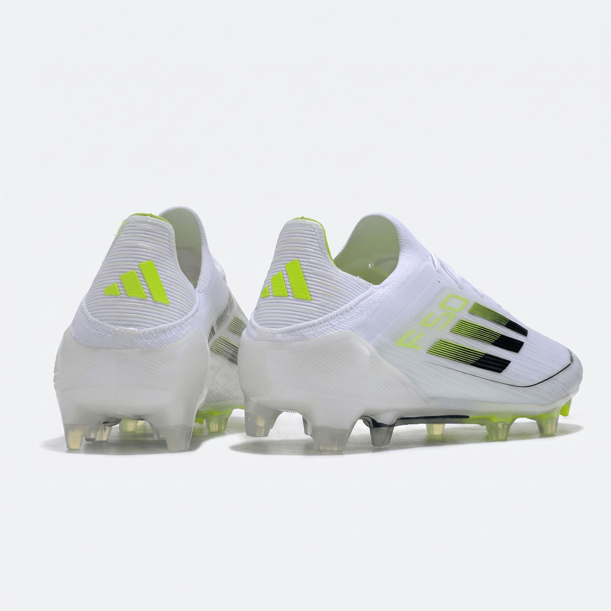 F50 FG Cloud White / Iron Metallic / Hi-Res Yellow - Elite Boots