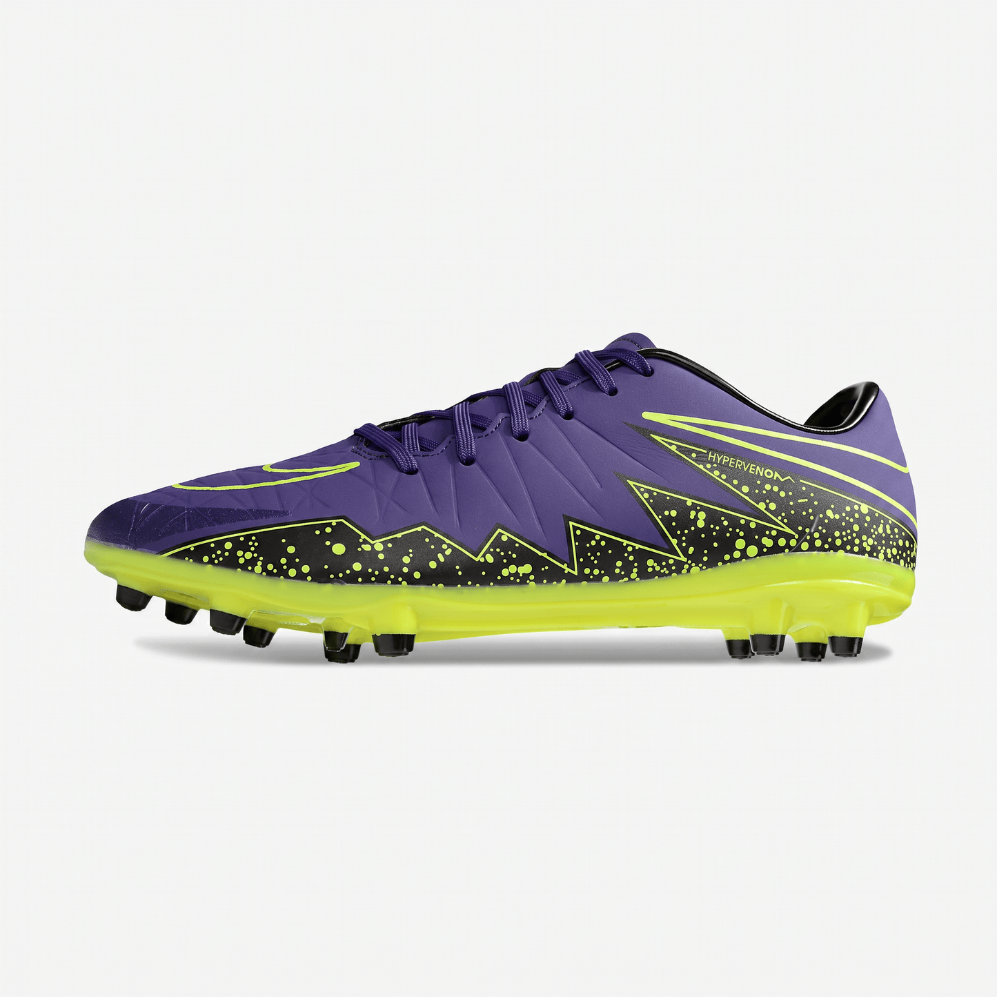 Hypervenom Phinish II FG Hyper Grape / Black / Volt - Elite Boots