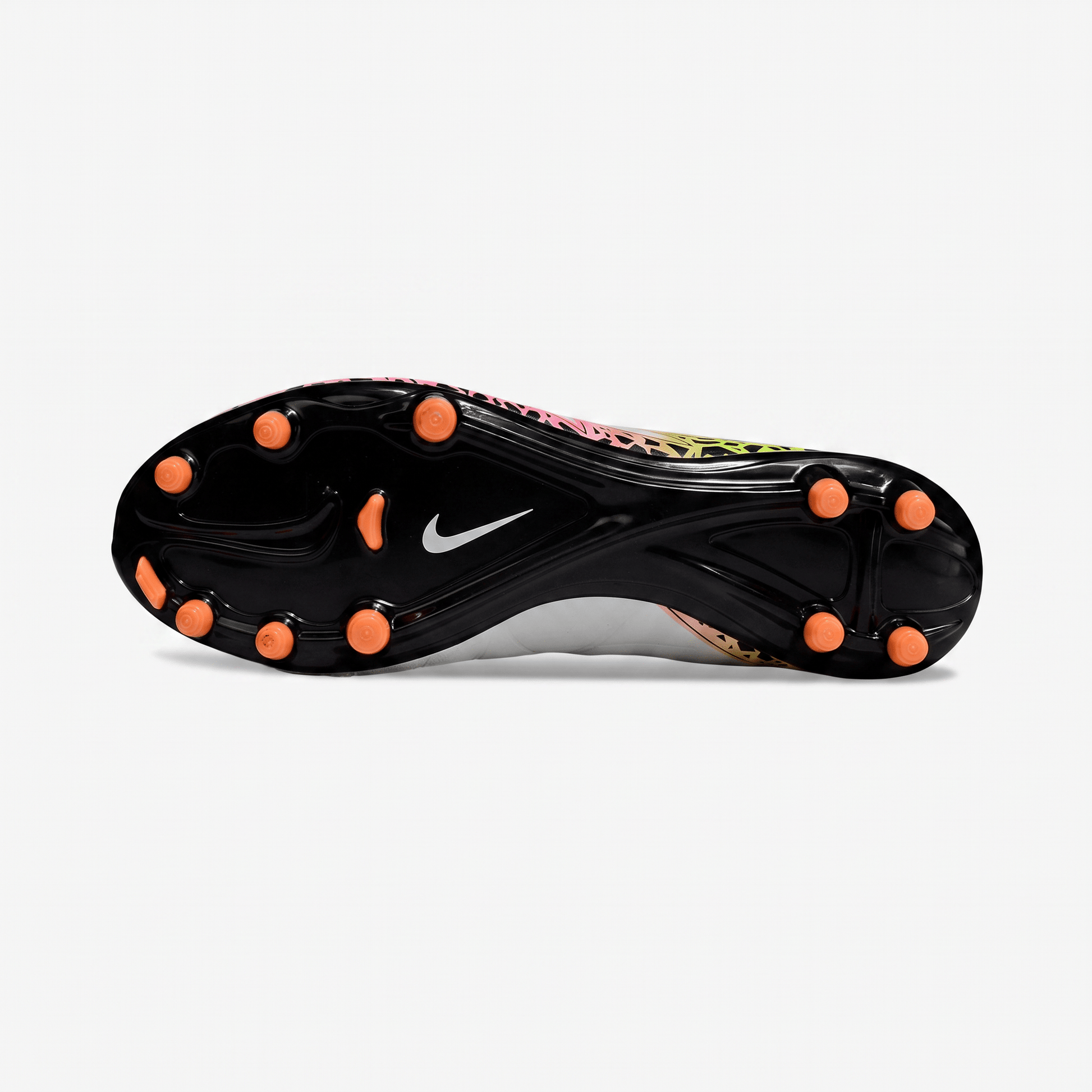 Hypervenom Phelon II FG White / Black / Total Orange / Volt - Elite Boots