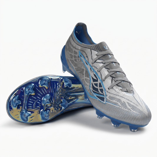 PUMA Ultra 6 Carbon Nitro FG Silver Mist / Bluemazing / Sunset Glow - Elite Boots
