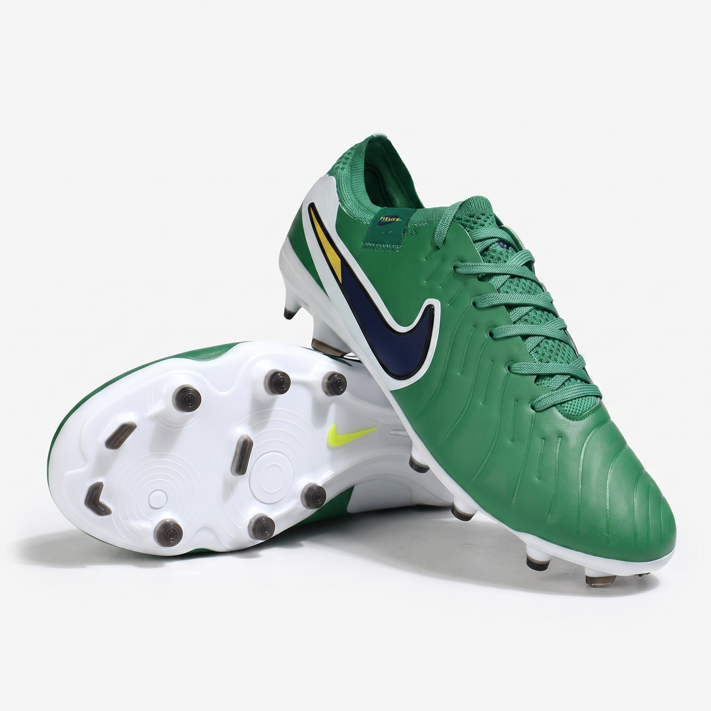 Tiempo Legend 10 FG Stadyum Yeşili / Beyaz / Koyu Obsidyen / Sarı