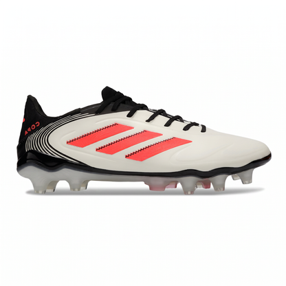 Copa Pure.1 FG Blanc / Noir / Corail