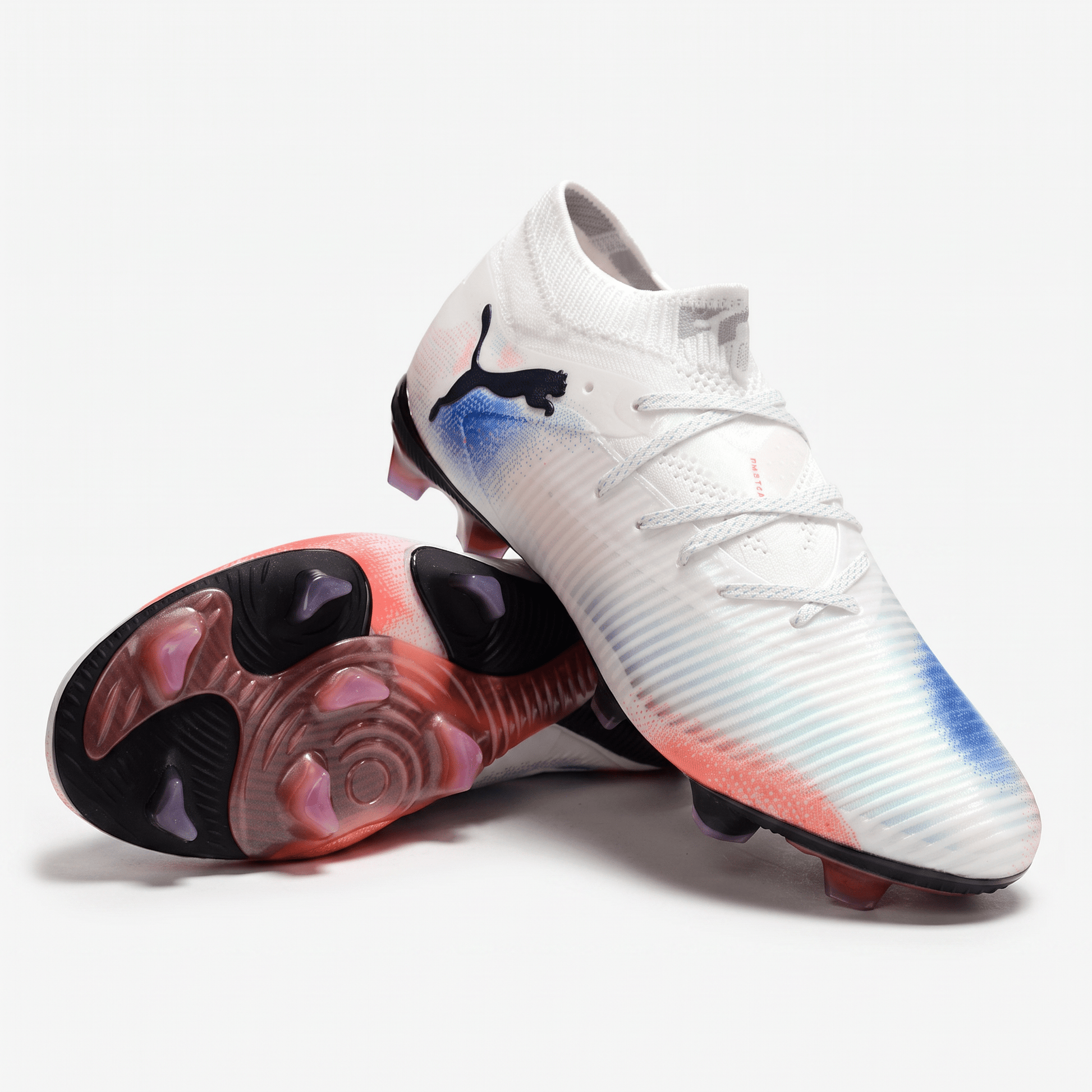 Future 8 Ultimate FG White / Black / Glowing Red - Elite Boots