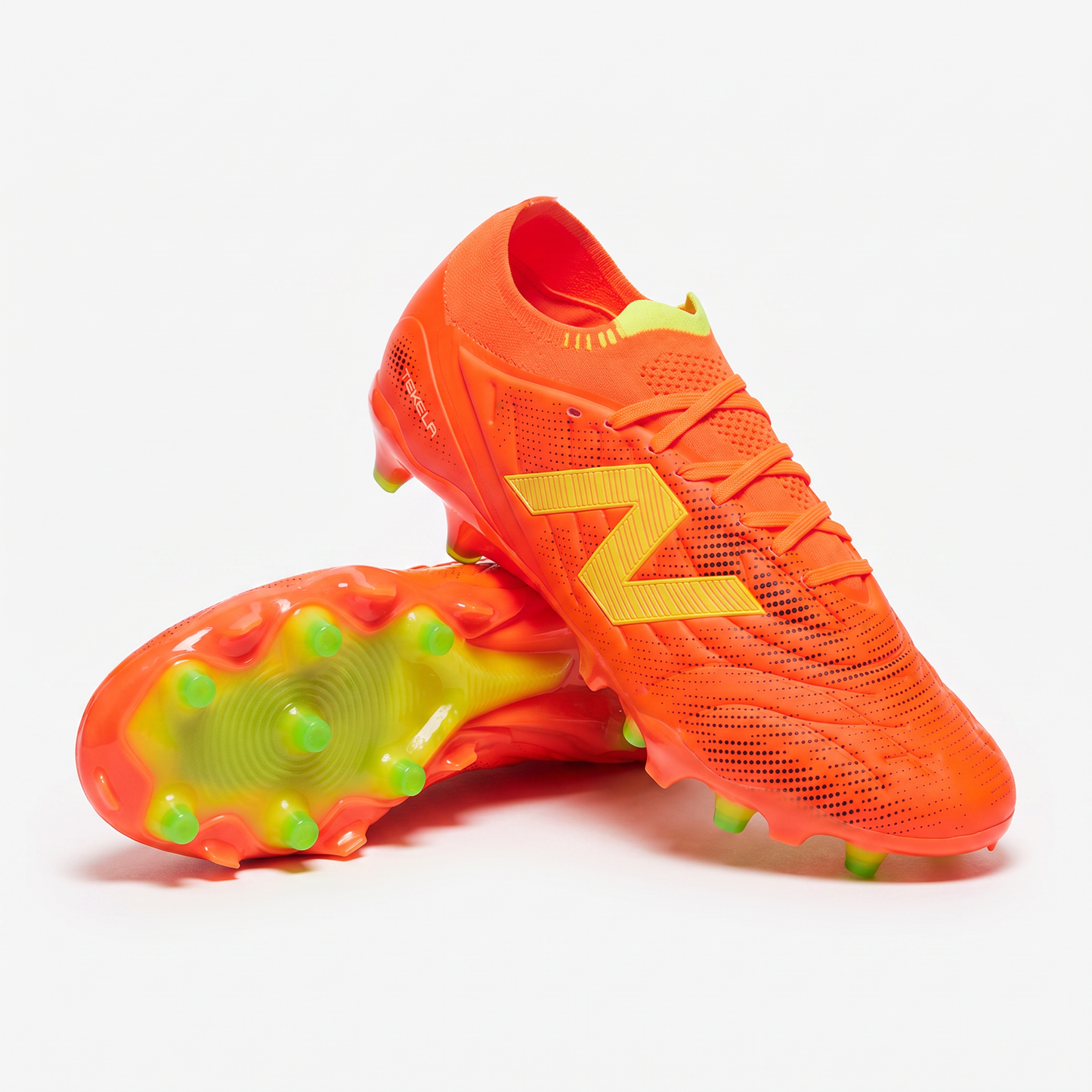 Tekela Low Laced FG Hot Mango / Energy Red / Mint Flash