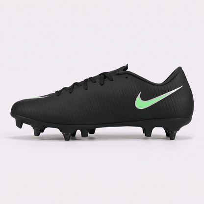 Mercurial Vapor 17 Academy SG-PRO Anti-Clog Black / Illusion Green / Silver - Elite Boots