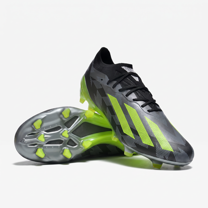 X Crazyfast FG Core Black / Charcoal / Team Solar Yellow