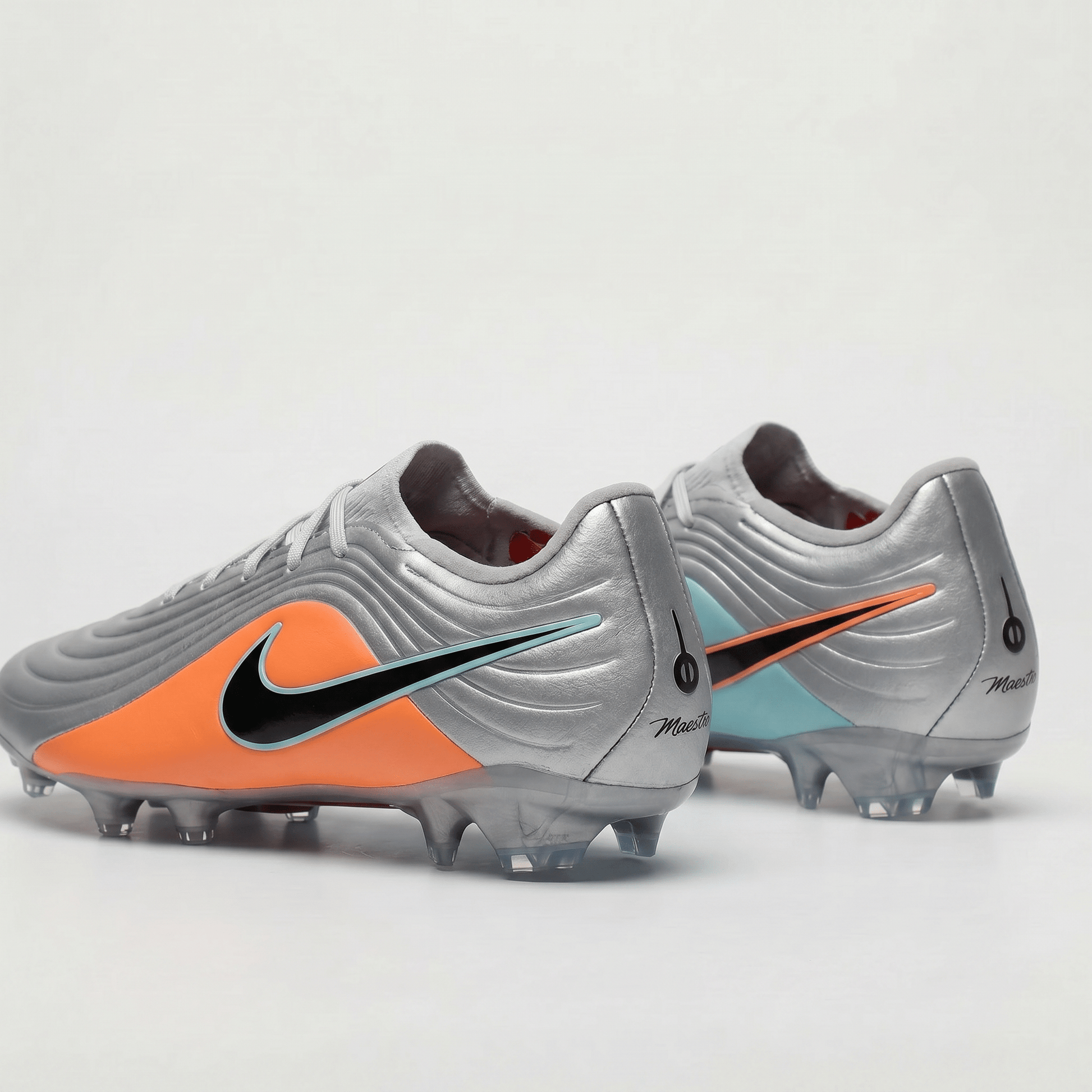 Tiempo Legend XI Elite FG Metallic Silver / Bright Orange / Light Aqua - Elite Boots