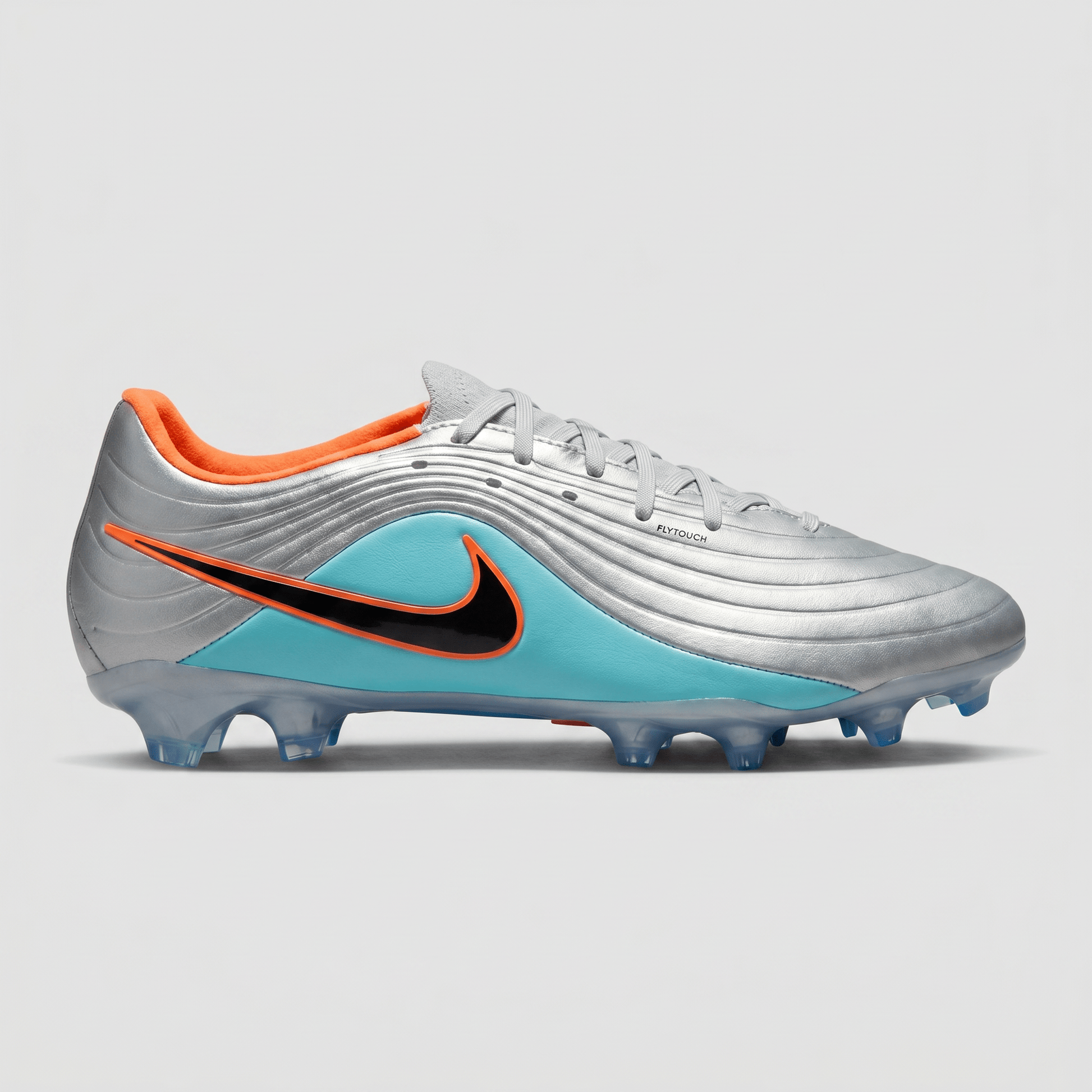 Tiempo Legend XI Elite FG Metallic Silver / Bright Orange / Light Aqua - Elite Boots
